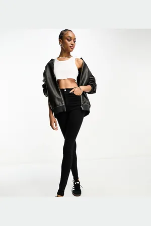 Dr Denim Moxy mid rise skinny jeans in