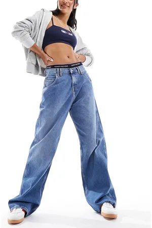 Tommy Hilfiger Daisy low waisted jeans in light wash