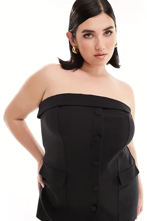 River Island Bandeau tux top in