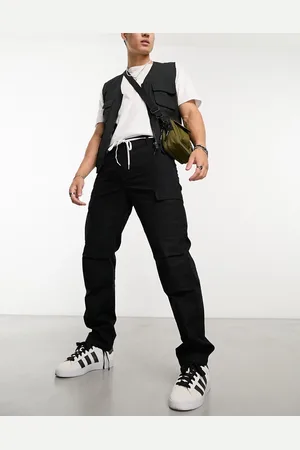 Carhartt Aviation cargo slim trousers in black