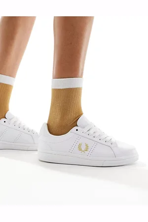 Fred Perry Leather trainer in