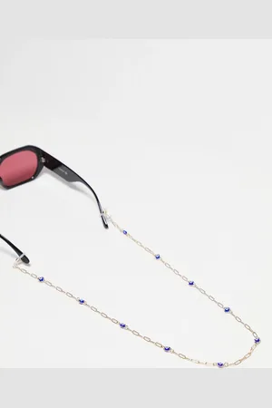 ASOS Sunglasses chain with eye detail in tone