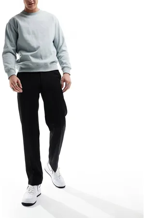 ASOS Smart straight leg trousers in