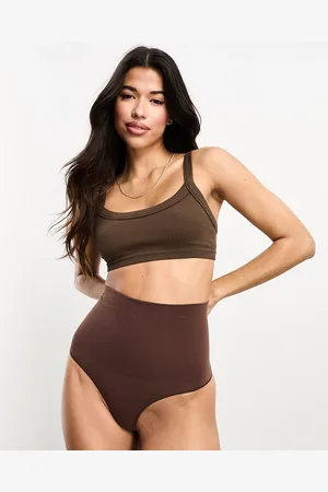 VERO MODA Seamless high waisted thong in