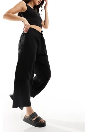 ASOS Pull on culotte with linen in