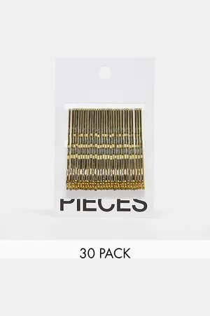 Pieces® 30 pack hair pins card in
