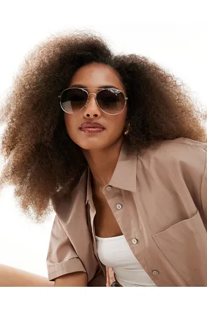 New Look Round pilot shaped sunglasses in