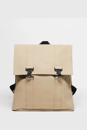 Rains MSN unisex waterproof backpack in sand