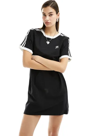 adidas 3-stripes raglan dress in