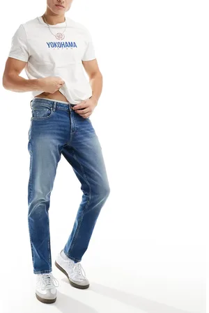 ASOS Stretch slim jeans in mid wash