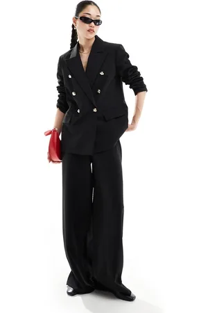 ASOS Tailored blazer with gold button detail in