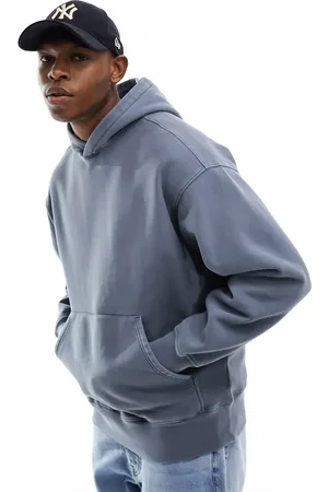 Cotton On Cotton On relaxed hoodie in dusty denim jersey