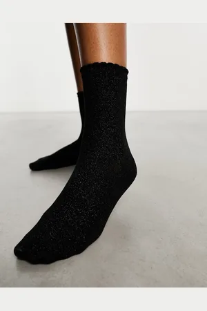 Pieces® Glitter socks in