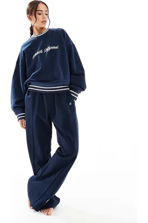 4th & Reckless Madison lounge wide leg jogger in