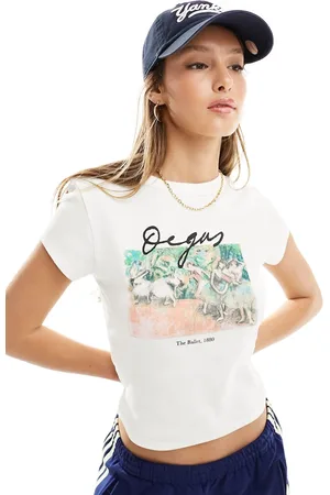 ASOS Baby tee with ballet degas licence with graphic in