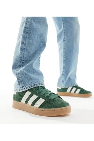 adidas Campus 00s trainers in green and off white