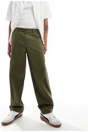 Fred Perry Straight leg twill trousers in uniform