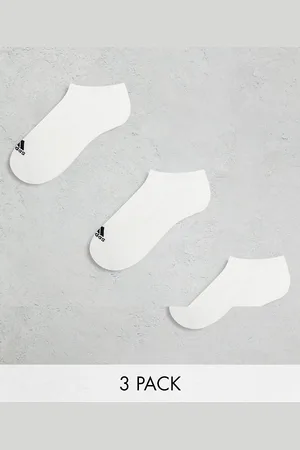 adidas Adidas Training 3 pack trainer socks in