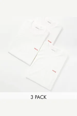 HUGO BOSS Hugo Bodywear triplet pack t-shirt in