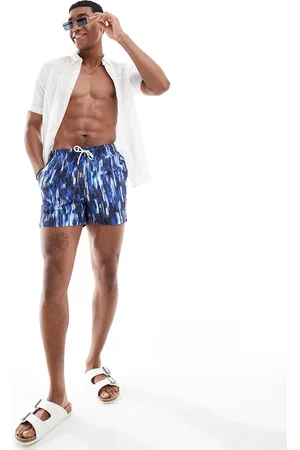 Only & Sons Swim short in abstract print