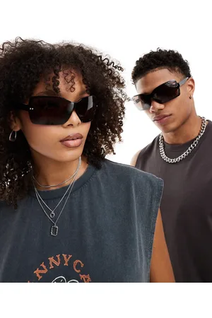 Spitfire Sirius-b oversized sunglasses in with brown lens