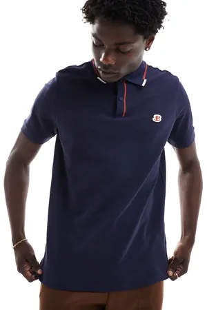 Ben Sherman Heavy textured pique polo in