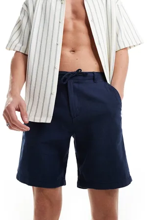 SELECTED Linen mix shorts in