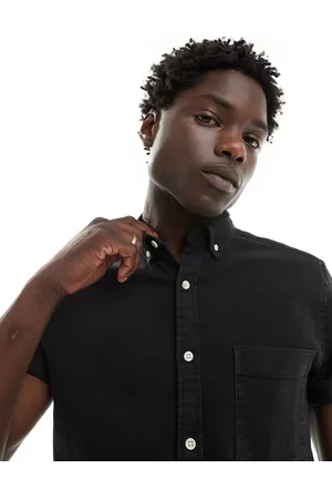 ASOS Slim fit stretch denim shirt in