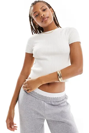 ASOS Knitted baby fit t-shirt in