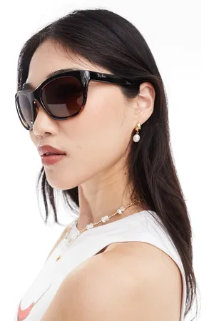 Ray-Ban Pointed round sunglasses in tortoishesell