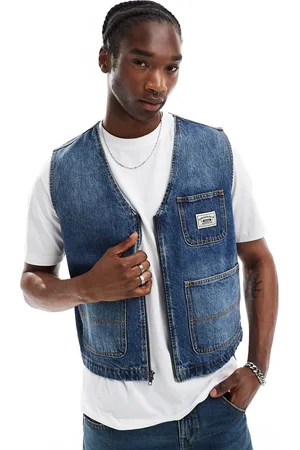 Guess Denim gilet in midwash