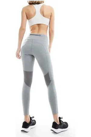 Nike Fast Dri-Fit mid rise leggings in light grey