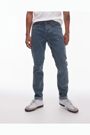 Topman Skinny jeans in vintage mid wash