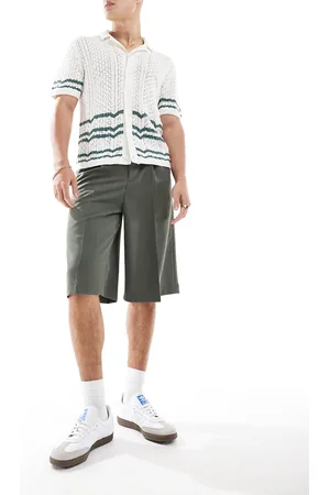 ASOS Smart wide leg shorts in