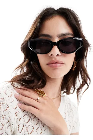 ASOS Cat eye sunglasses with bevel in