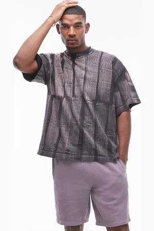Topman Oversized fit t-shirt with heavy wash in