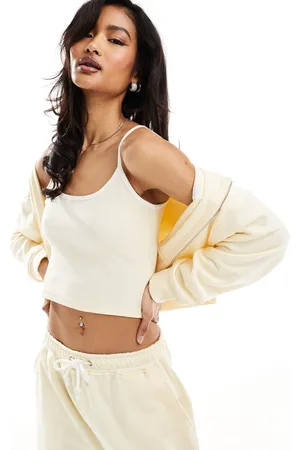 Kaiia Cami top co-ord in lemon