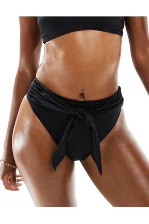 ASOS Maya mix and match high waist wrap front bikini bottom in
