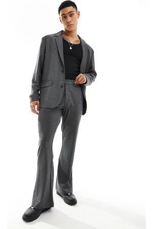 ASOS Flare shimmer suit trouser in