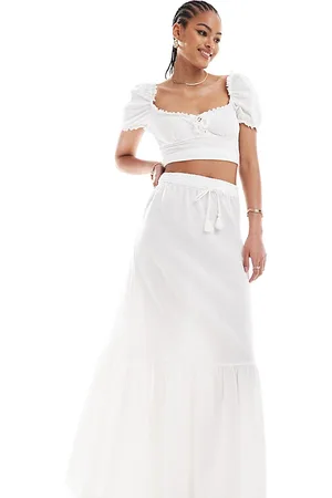 VERO MODA Boho maxi skirt in