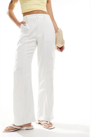 Hollister Linen cargo trouser in