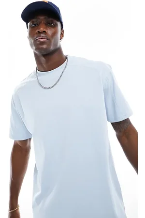 Another Influence Heavyweight oversized seam detail t-shirt in sky