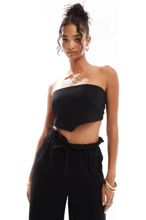 4th & Reckless Tulum multiway bandeau crop beach top co-ord in