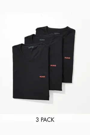 HUGO BOSS Hugo Bodywear triplet pack t-shirt in