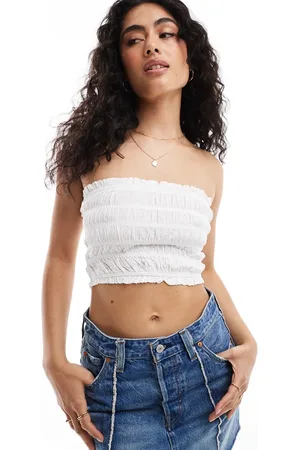 Pimkie Ruched bandeau top in