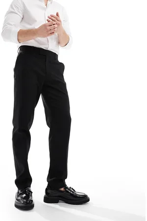 River Island Slim fit tailored trousers in