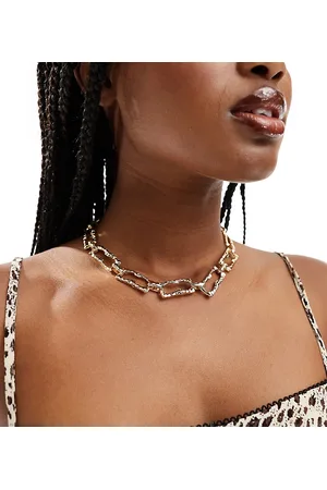 8 Other Reasons Chunky chain necklace in plated