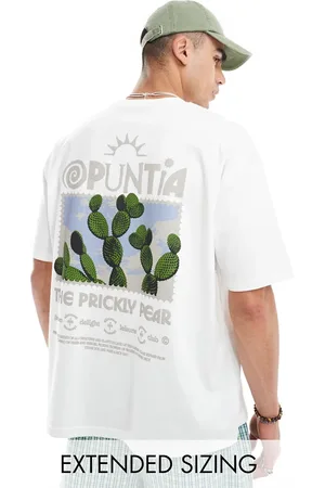 ASOS Relaxed t-shirt with outdoor back print in