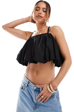 ASOS Bubble crop cami top in