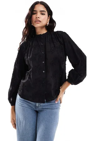 & OTHER STORIES Floral embroidered blouse in